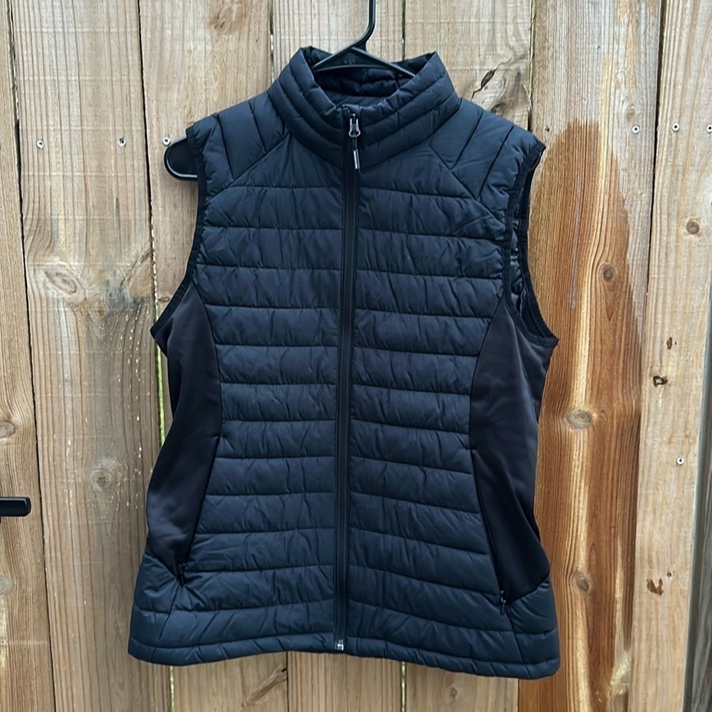 Boulder Gear Black Puffer Vest Full Zip Size Medium